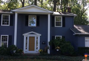 Exterior of Chargrin Falls home painted by Textbook Painting